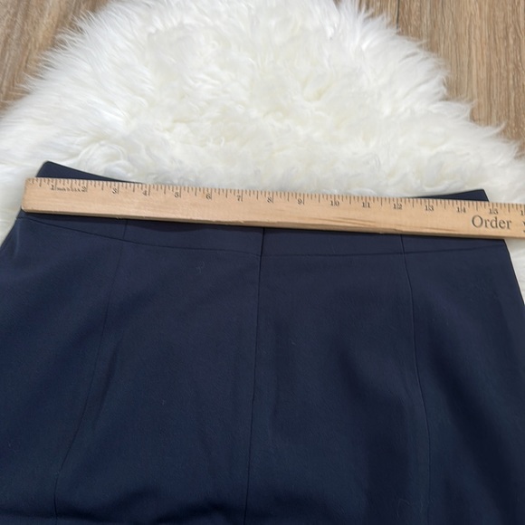 NEW J Crew Mercantile Navy Blue Skirt Size 4 - Picture 8 of 9